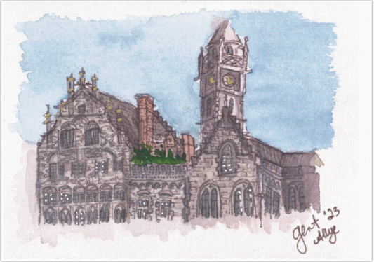 Ghent (Mini Print Series)